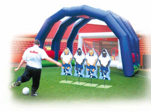 Bend the Ball mit Dach